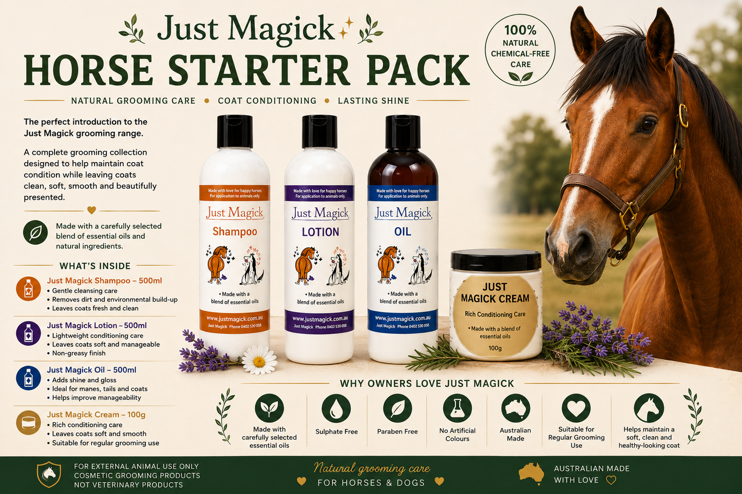 -JUST MAGICK ALL YOU NEED HORSE PACK
