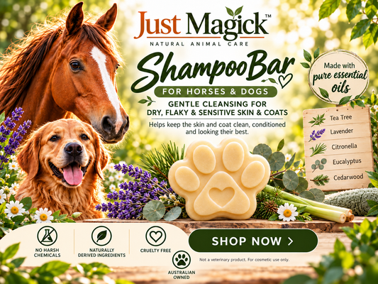 The Just Magick Dog Shampoo Bar