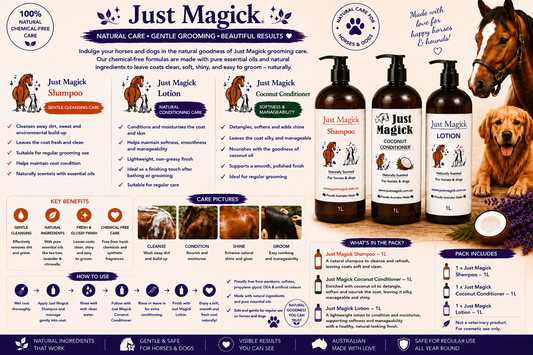 (PACK 3) JUST MAGICK HORSE&DOG