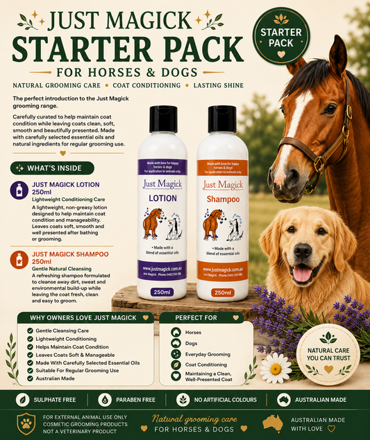 -JUST MAGICK HORSE & DOG STARTER PACK