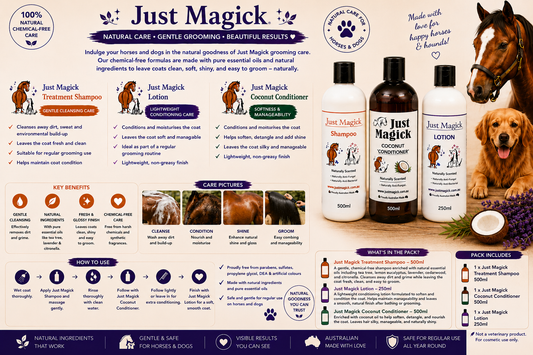 (PACK 1) JUST MAGICK HORSE&DOG