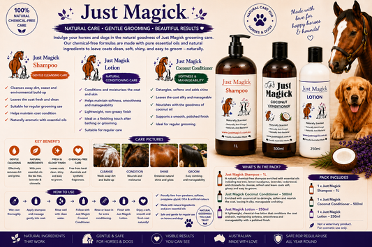 (PACK 2) JUST MAGICK HORSE&DOG