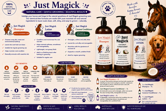 (PACK 3) JUST MAGICK HORSE&DOG