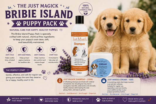 THE JUST MAGICK BRIBIE ISLAND PUPPY PACK
