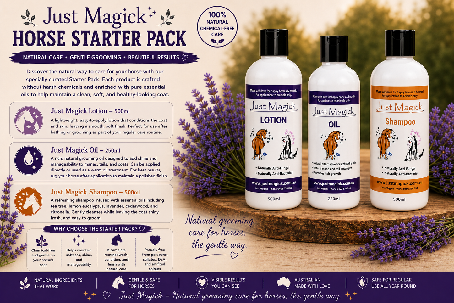 -JUST MAGICK HORSE STARTER PACK