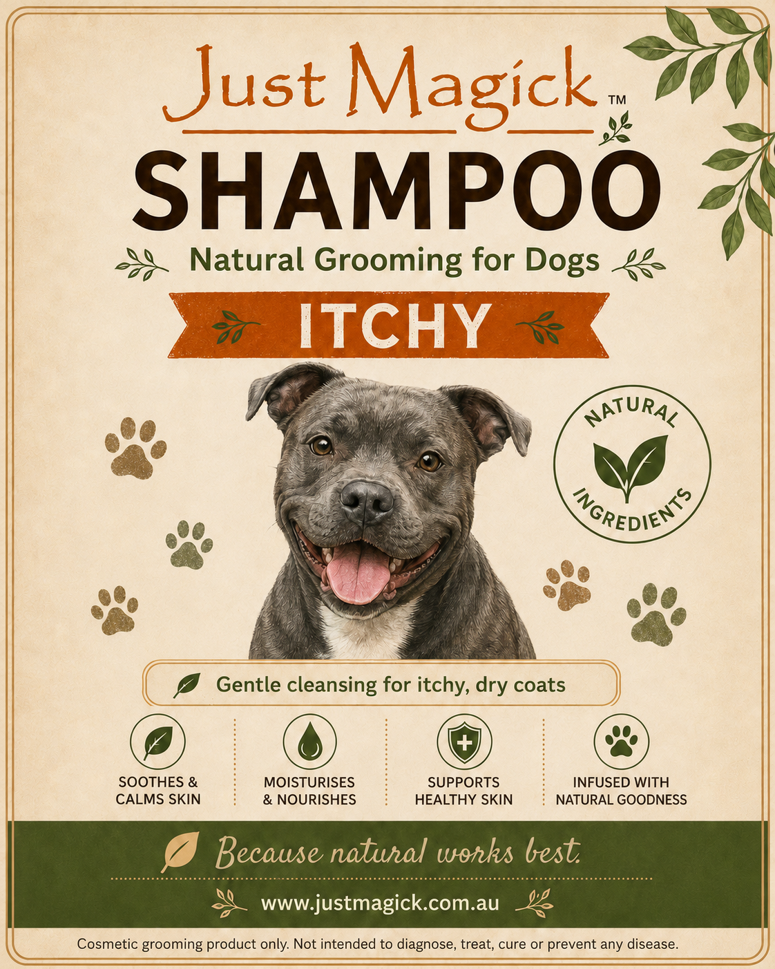 THE JUST MAGICK SHAMPOO FOR DOGS
