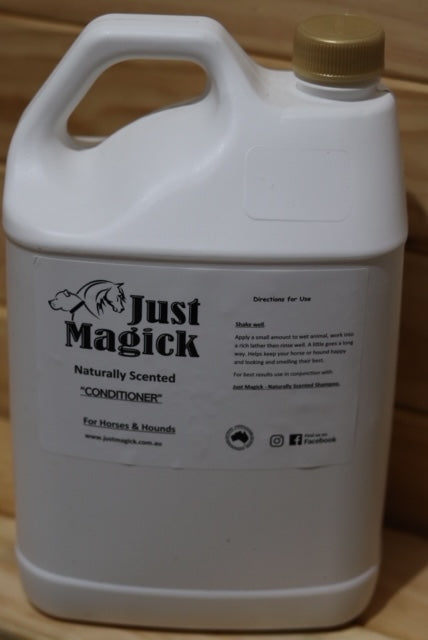 JUST MAGICK COCONUT CONDITIONER FOR HORSES AND DOGS 5LT