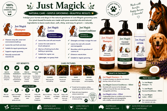 (PACK 2) JUST MAGICK HORSE&DOG