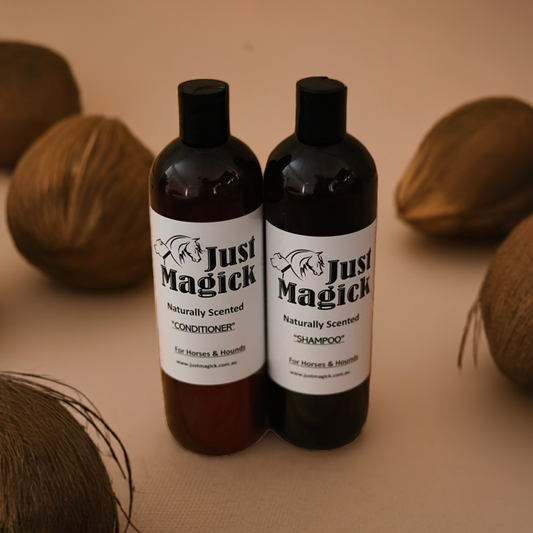JUST MAGICK COCONUT SHAMPOO & CONDITIONER